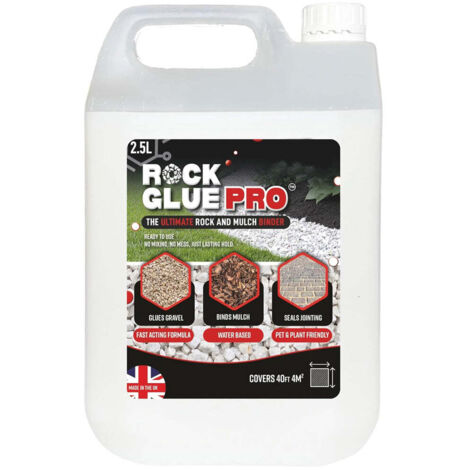 1 x 10 Litre Gravel Binder For Bonding Stones, Mulch, Bark & Garden Paths