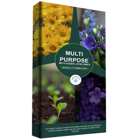1 x 60 Litres John Innes Multi Purpose Compost Soil For Indoor & Outdoor Gardening