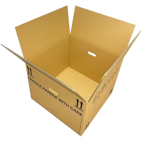 20 x New Print 18x12x10" Printed Removal Boxes