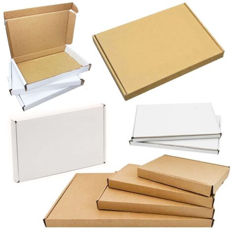 200 x C6 White Die Cut Box