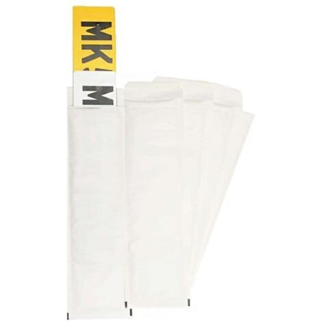 5 x White Padded Bubble Lined 535mmx180mm Number Plate Envelopes