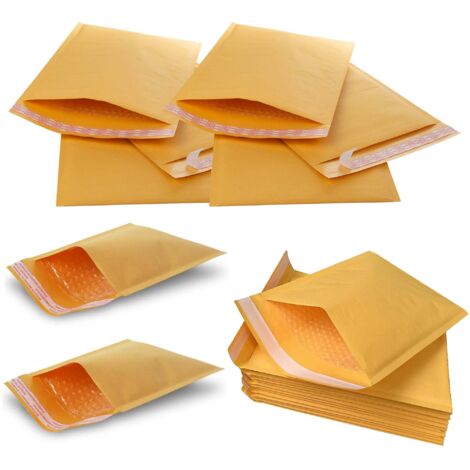 100 x EP3 (140x195mm) Gold Padded Bubble Envelopes