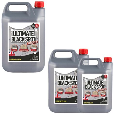 2 x 5L Black Spot Remover & Eliminator Ideal For Patios & Block Paving