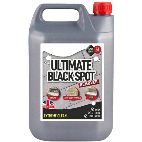 1 x 5L Black Spot Remover & Eliminator Ideal For Patios & Block Paving