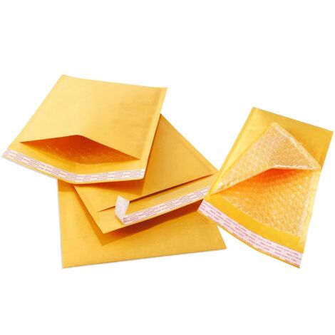 100 x EP8 (260x345mm) Gold Padded Bubble Envelopes Books