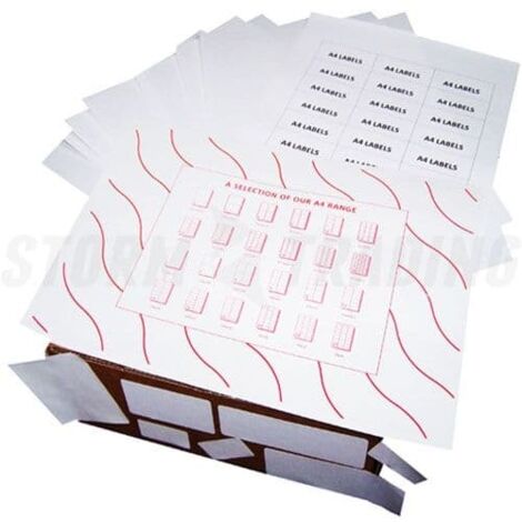 1000 x 6 Address Labels per A4 Sheet