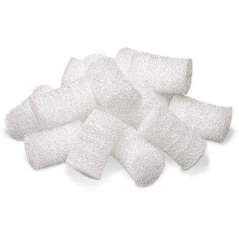 30 x White Eco Flo Biodegradable Loose Fill Packing Peanuts