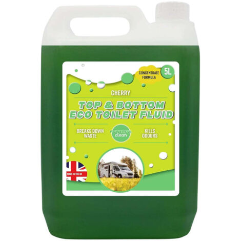 1 x 5 Litre Top & Bottom Chemical Rinse Fluid Toilet Cleaner