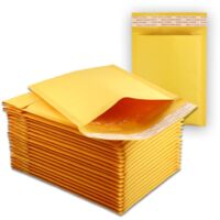 2000 x CD (165x170mm) Gold Padded Bubble Envelopes