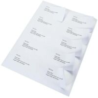 100 x 8 Address Labels per A4 Sheet