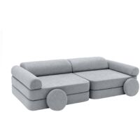 Canapé enfant modulable doux velours