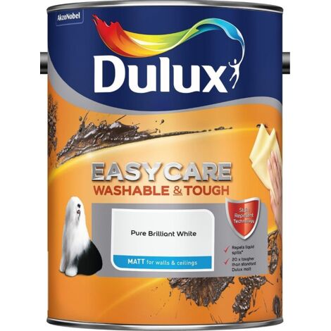 Dulux Retail Easycare Washable & Tough Matt - Pure Brilliant White - 5L