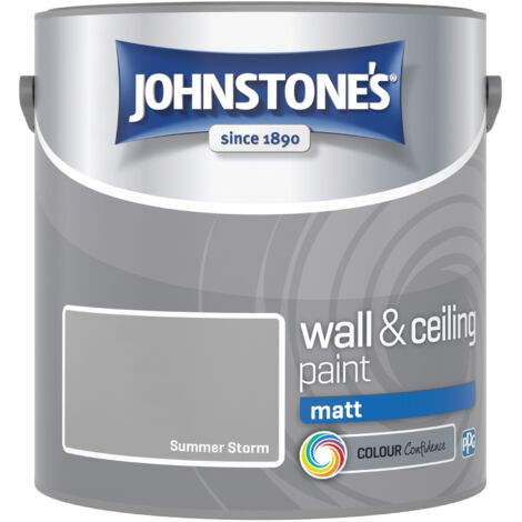 JOHNSTONES RETAIL WALL & CEILING MATT SUMMER STORM 2.5L