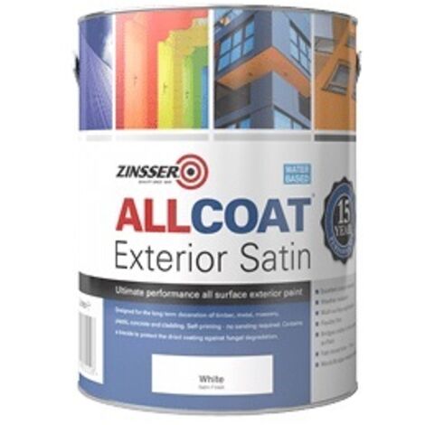 Zinsser ZN7200003C1 AllCoat® Exterior Black 2.5 litre ZINACEBK25L