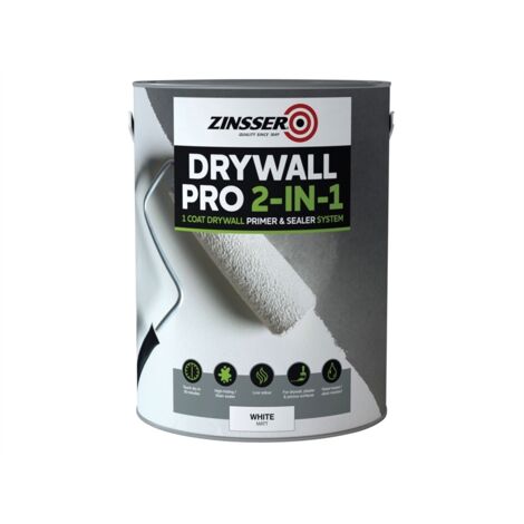 ZINSSER DRYWALL PRO 2-IN-1 WHITE 5L