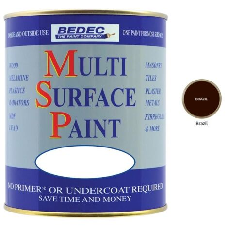Bedec Multi Surface Paint - Gloss - Brazil - 750ml