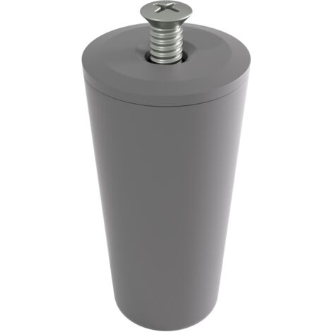 BAUHELD Rolladenstopper 40mm Offen 8 Stück - Grau