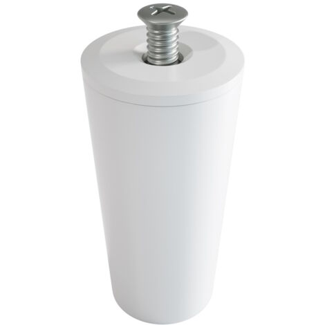 BAUHELD Rolladenstopper 40mm Offen 8 Stück - Weiß (1/2)