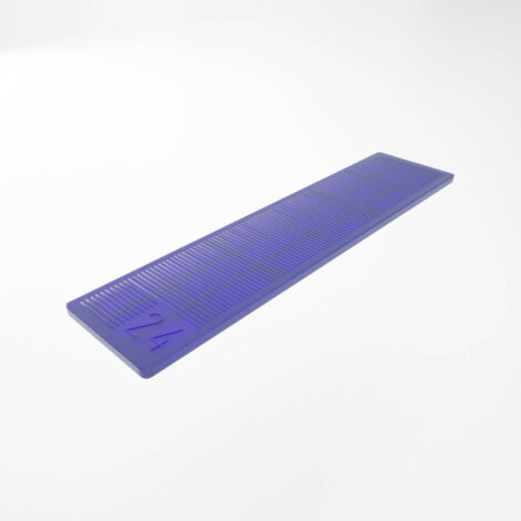 BAUHELD Verglasungsklötze Kunststoff 100 x 20 x 2 mm 500 Stück
