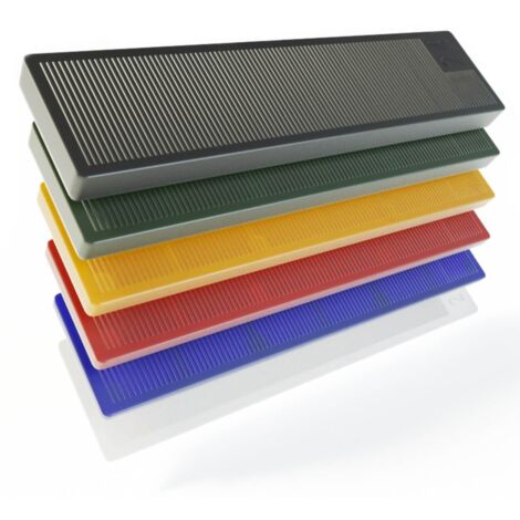 BAUHELD Verglasungsklötze Kunststoff 20 x 100 mm 600er Set