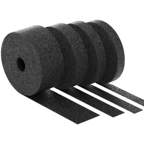 BAUHELD Terrassenpads Rolle 10 m x 50 mm x 3 mm Gummigranulat