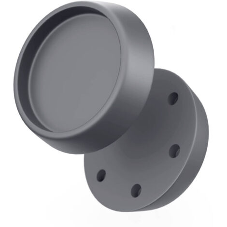 BAUHELD Gummifüße Schwingungsdämpfer 67 x 60 mm 4 Stück Dunkelgrau (1/4)