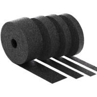 BAUHELD Terrassenpads Rolle 10 m x 50 mm x 6 mm Gummigranulat