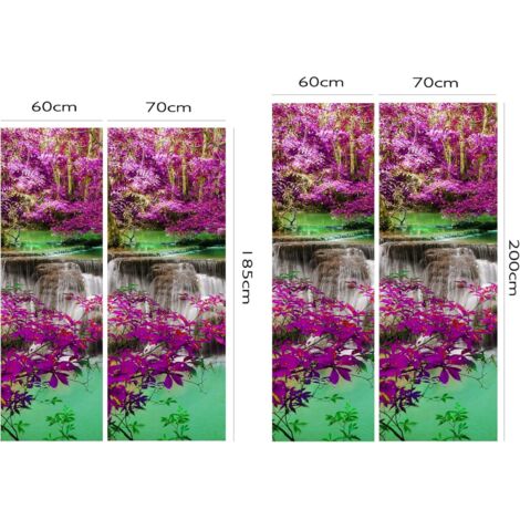 Oedim Vinyle Adhésif Réfrigérateur Multicolore 200x70cm - Décoration Facile Et Amovible
