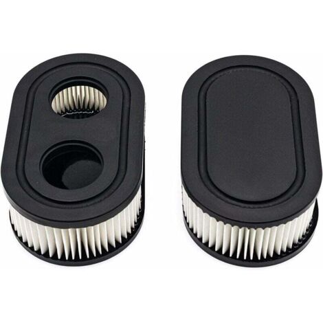 Sollbry 2-teiliger Rasenmäherfilter, Briggs Stratton-Ersatz, Rasenmäher-Luftfilter, Motorluftfilter, Motormäher ersetzt 798452 593260 5432K, Rasenmäher-Zubehör (1/5)