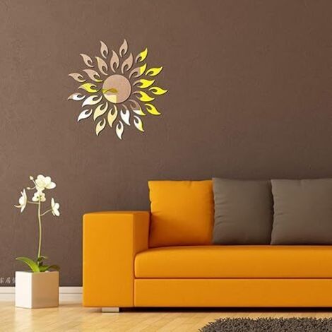 Produktbild von MAGICLULU 2 Stück Dekorative Lichtschalterabdeckung Aus Kunststoff – Goldene Wandabdeckung, Selbstklebend, Für Kinderzimmer, Schlafzimmer & Wohnzimmer, 24x16 Cm