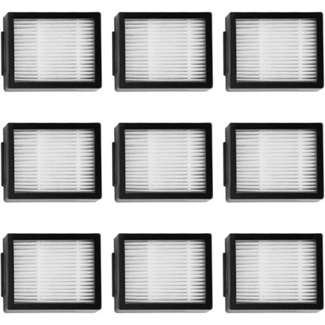 Sollbry Filterset für irobot i7 i7+ E5 E6 I3 Kehrroboterzubehör, Packung mit 9 Ersatzfiltern (1/4)