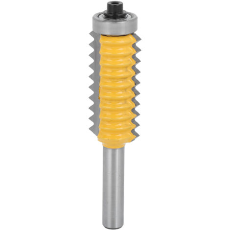 Sollbry Fräser-Set, 8-Schaft-Holzfräser, Fräserschiene, umkehrbarer Gelenkfräser, Holzfräser, Holzfräser mit Anti-Kickback-Design, (8X55 Multi-Tooth Tenon Knife) (1/5)