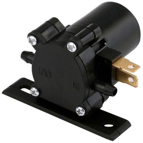 Sollbry Scheibenwaschpumpe, Scheibenwischerflüssigkeits-Wasserpumpenmotor, 12 V universelle elektrische Scheibenwaschpumpe für Auto, Van, Bus, LKW (1/5)