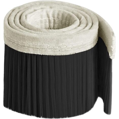 Sollbry Staubschutz für Graviermaschine für Staubsauger – 100 mm Bürste – Staubschutz für CNC-Graviermaschine für Spindelmotor und Fräsmaschine (schwarz, 2 m x 100 mm) (1/5)