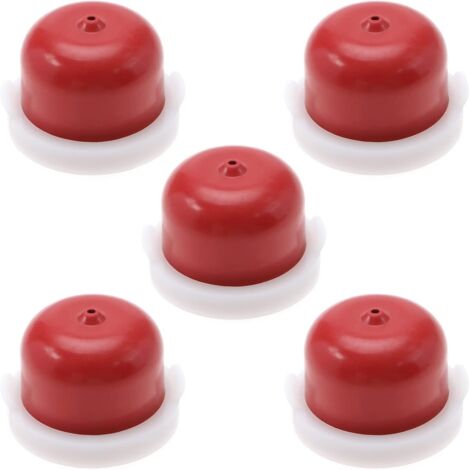 Sollbry Packung mit 5 Ersatz-Primerbirnen 594281 590584, kompatibel mit Primerbirnen der Briggs & Stratton 300e 450e 500e-Serie, rot (1/5)