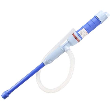 Sollbry Elektrische Flüssigkeitstransferpumpe, Mehrzweck-Hand-Benzinpumpe mit Silikonring, blau (1/5)
