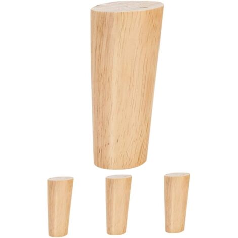 Sollbry 1 Satz Möbelbeine aus Holz, Ersatz-Sofabeine, Sofabeine aus Holz, Sofabeine aus Holz, Sofabeine aus Holz (1/4)