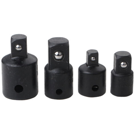 Sollbry 4-teiliger Steckschlüssel-Adapter, Erhöhungs- und Reduzier-Ratschenadapter, für Steckschlüssel und Bits 1/2 Zoll, 3/8 Zoll, 1/4 Zoll Werkzeuge (1/5)