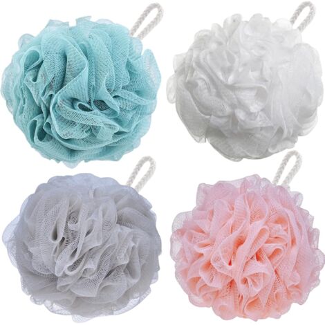 Sollbry 4er-Pack Luffa-Badeschwämme für die Dusche, 30 g, große Badeschwämme für den Körper (1/5)