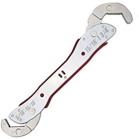 Sollbry Verstellbarer Multifunktionsschlüssel, 9–45 mm, universeller magischer Schnappschlüssel für alle Formen von Muttern, Bolzen, Rohren, Rohren (1/5)