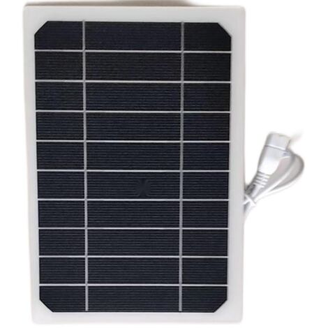 Sollbry Solarpanel, monokristallines Solarpanel, 5 V, USB-Ausgang, tragbares Solar-Handy-Ladegerät für Outdoor-Aktivitäten, Camping, Klettern, 4 W (1/5)