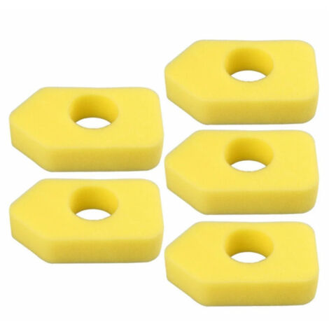 Sollbry 10er-Pack Ersatzluftfilter für Rasenmäher 698369, gelber Schaumstoff-Luftfilter (1/5)