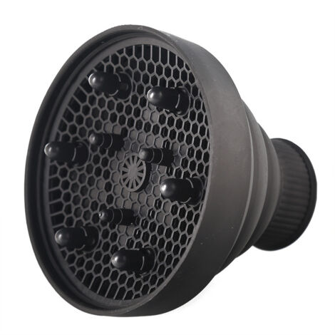 Sollbry Faltbarer Haardiffusor, universeller Haardiffusor, Silikon-Haartrockner-Diffusor, Silikon-Haartrockner-Diffusor, Haartrockner-Diffusor, faltbarer Schleifendiffusor, Haartrockner-Schlaufenspitz (1/4)