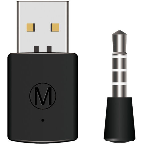 Sollbry PS4-Bluetooth-Adapter – Bluetooth-Headsets-Adapter, Mini-USB 4.0, Mini-Funkmikrofon, Bluetooth-Dongle, USB-Adapter für PS4-Funk-Headset (1/5)