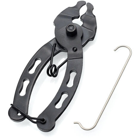 Sollbry Fahrradkettenzange, Fahrradketten-Schnellspanner, tragbare Fahrrad-Gliederzange mit Kettenhaken, für Rennrad, Sportfahrrad, Mountainbike (1/5)