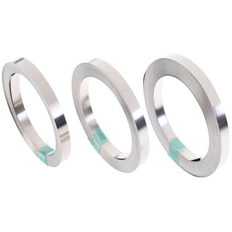 Sollbry Rollen Nickelband: Reines Nickelband, 0,15 mm, 10 m, Punktschweißen, reines Nickelband, Korrosionsbeständigkeit, Punktschweißgerät, Nickelband für 18650-Batterien, Batterieschweißen