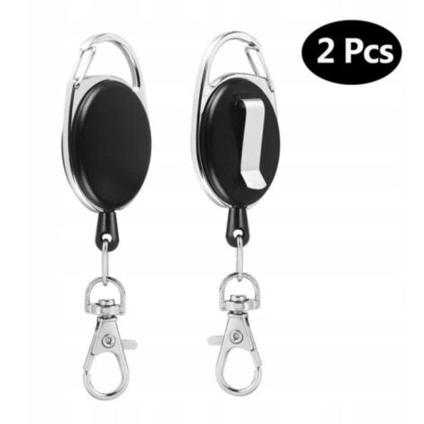 Affrontare flessibile sicurezza retrattile arrampicata filo di acciaio all'aperto elastico Anti-perso cordini corda a molla corda da pesca moschettone 18 Affrontare flessibile sicurezza retrattile arrampicata filo di acciaio all'aperto elastico Anti-perso cordini corda a molla corda da pesca moschettone 18
