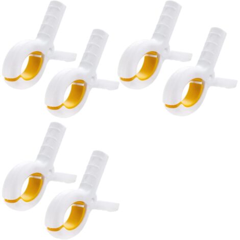 YONGQING Mollette per Asciugamani da Spiaggia, 6 Pezzi Clip per Asciugamani da Spiaggia, Piscina Mollette per Vestiti in Plastica, Mollette da Spiaggia per Sedie a Sdraio, Teli, Teli da Bagno