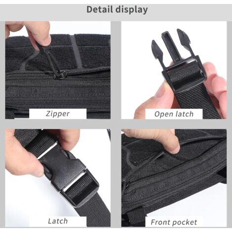 Marsupio Da Uomo Marsupio Marsupio Esterno Impermeabile Tattico Milare Sport Caccia Cintura Molle Nylon Borse Per Cellulari Strumenti Da Viaggio - Foto 2