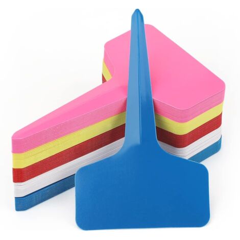 1000 Etichette Per Piante Da Giardino In PVC, 10 Pollici, Impermeabili E Riutilizzabili Con Penna Inclusa (Blu)